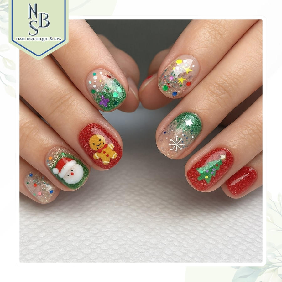 Christmas nail collection
